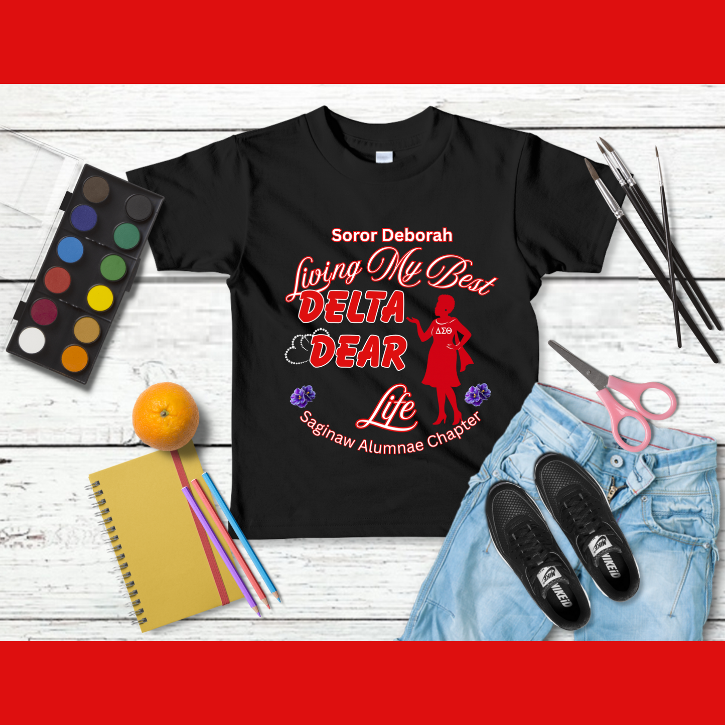 Black - Short Sleeve TShirt (Adult) - With NAME