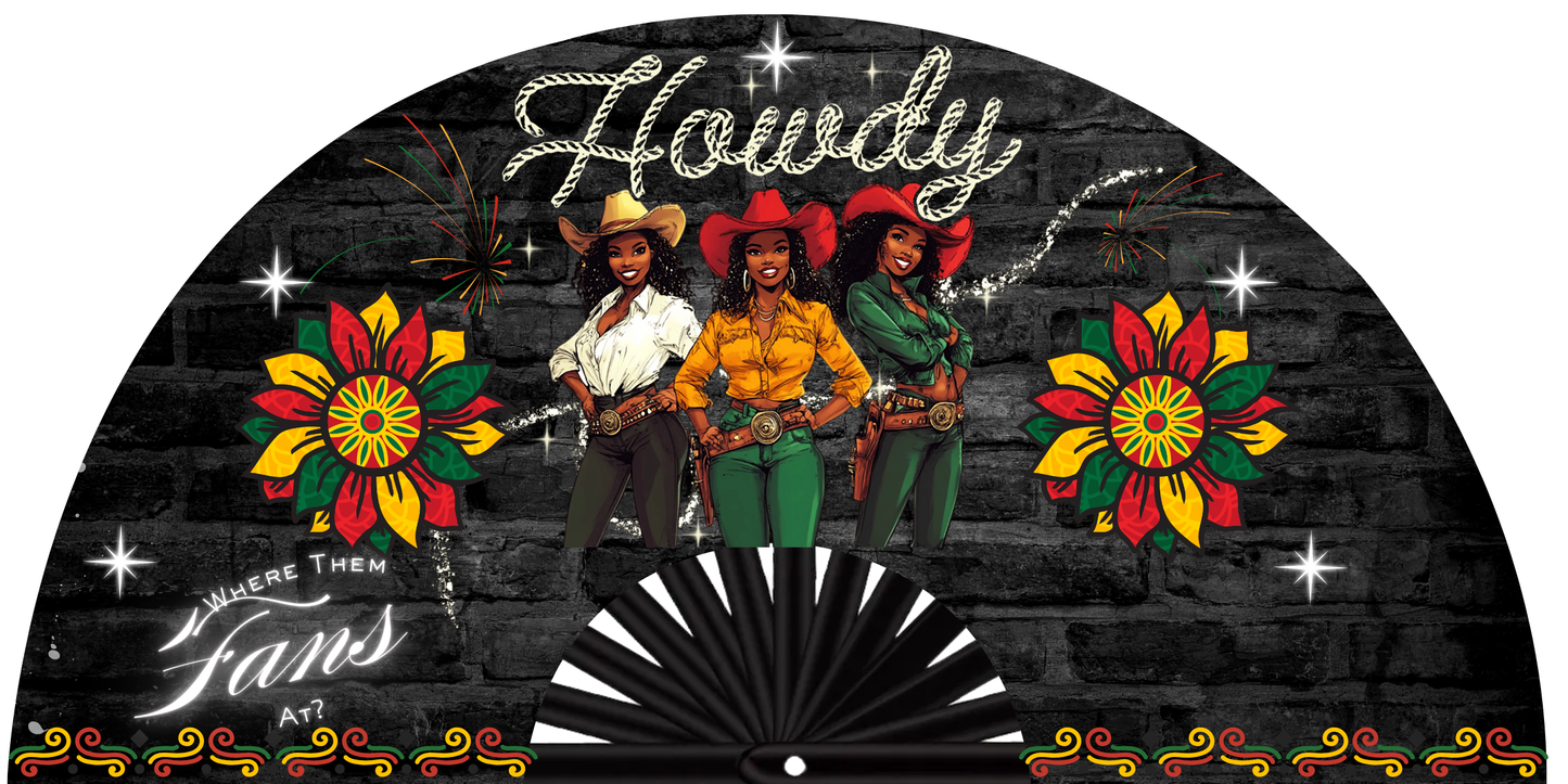 Clack Fan Template - Juneteenth - Editable in Canva