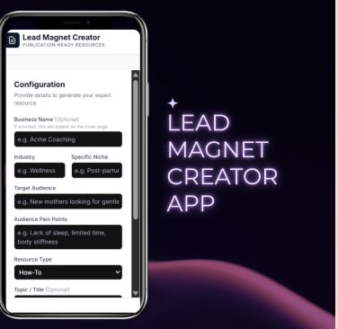 Lead Magnet Creator