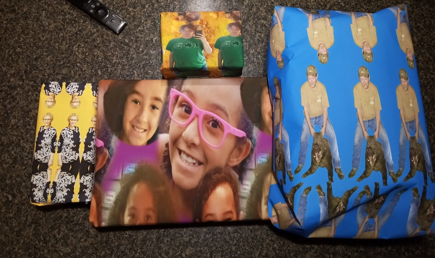 Custom Wrapping Paper