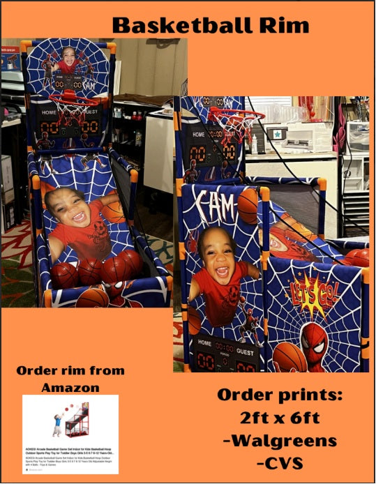 Basketball Rim Template