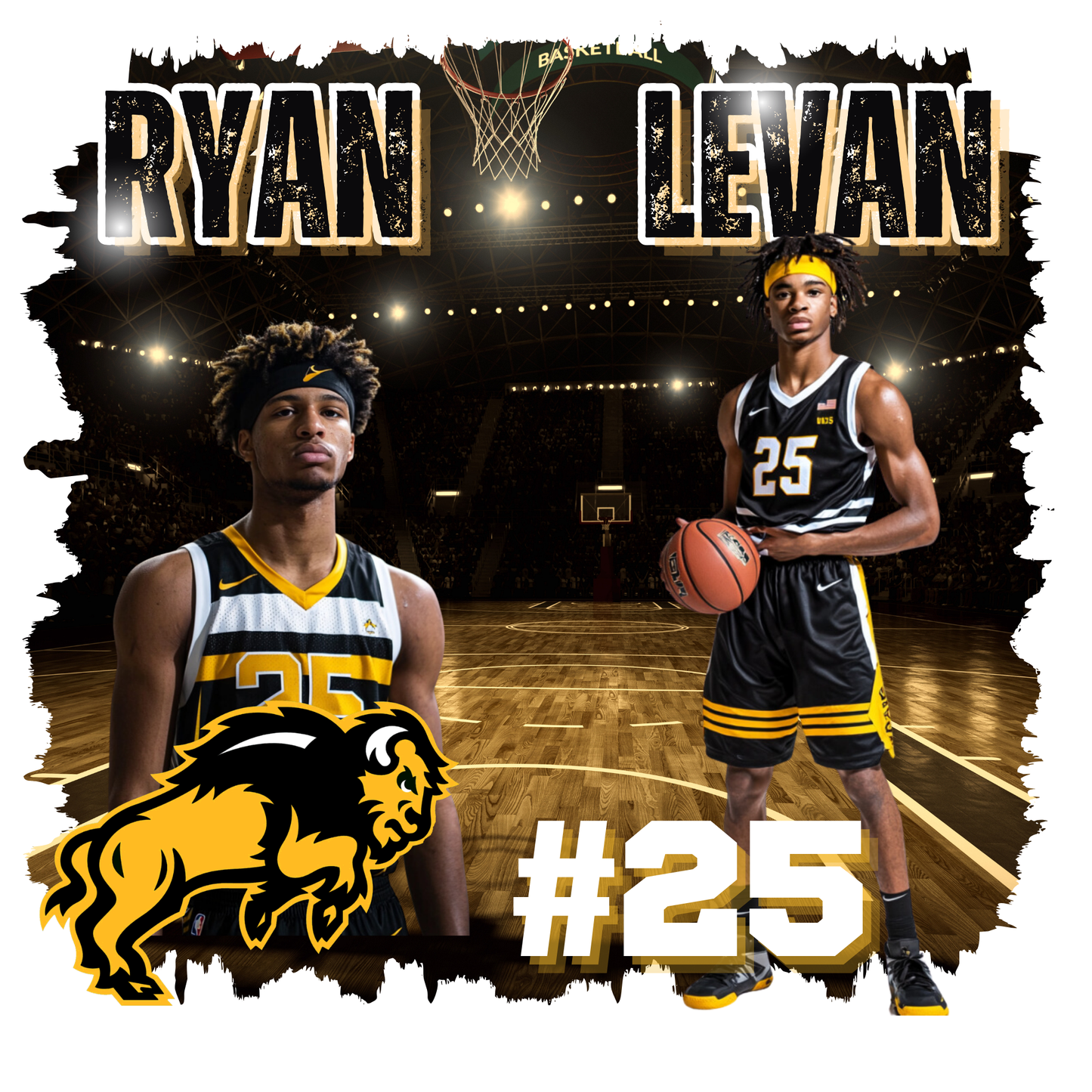 Basketball Canva Template Bundle (30 T-Shirt Designs) – Editable Instant Download | Resell Friendly