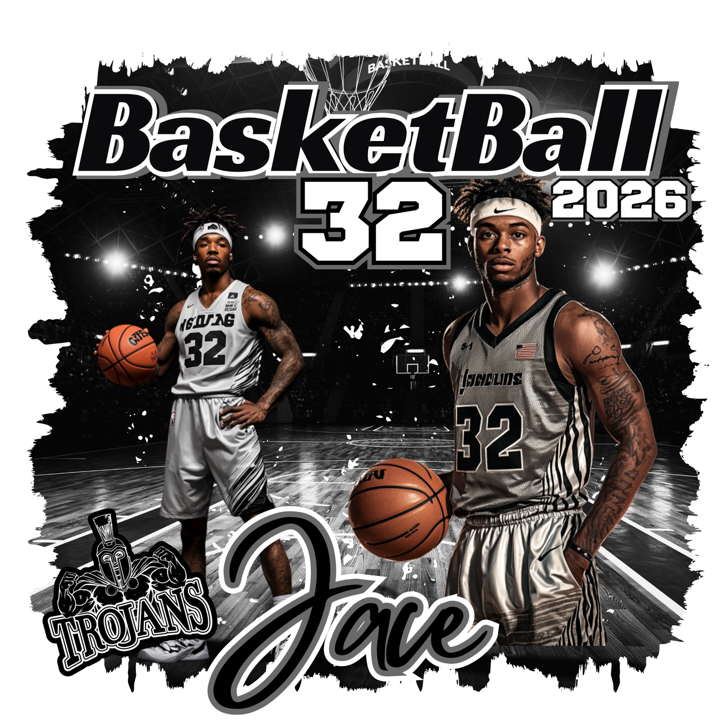 Basketball Canva Template Bundle (30 T-Shirt Designs) – Editable Instant Download | Resell Friendly