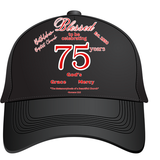 Black Hat - Red/White - (BBC 75th Anniversary)
