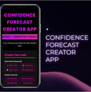 CONFIDENCE FORECAST CREATOR APP