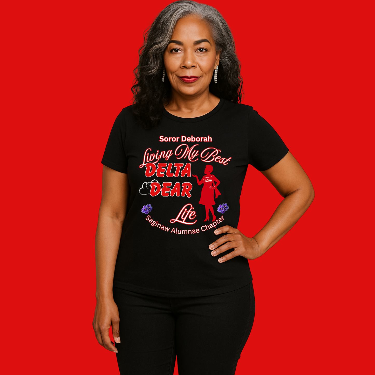 Black - Short Sleeve TShirt (Adult) - With NAME