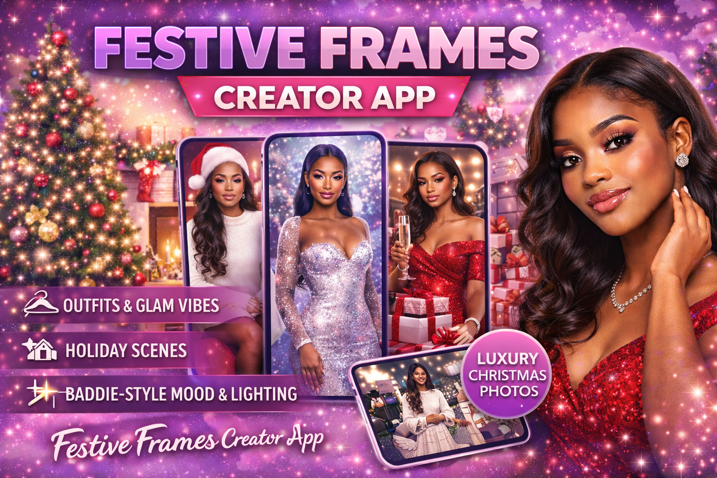 FESTIVE FRAMES CREATOR APP