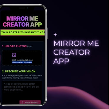 MIRROR ME CREATOR APP