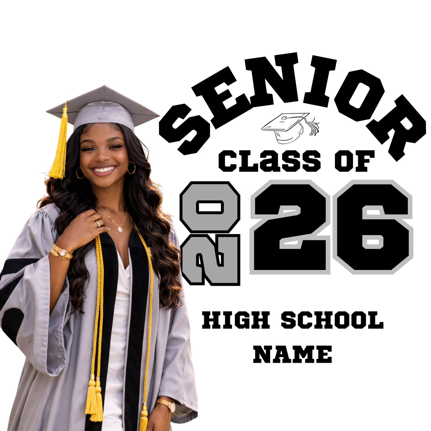 2026 Graduate Canva Template Bundle – 20 Editable Graduation Designs | Instant Download | Resell Friendly