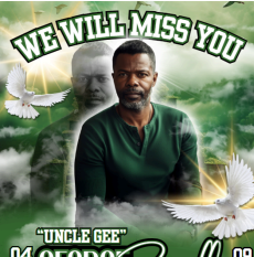 Single Green Memorial Design