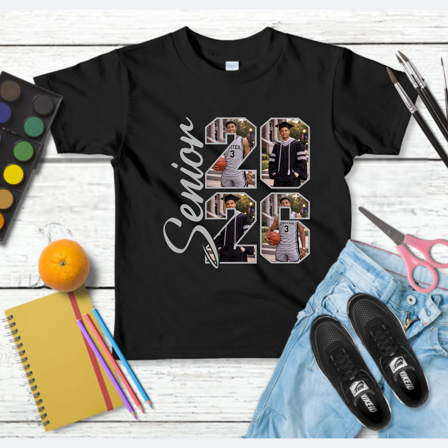 Senior Class of 2026 Canva Template – Editable Graduation Design | Instant Digital Download