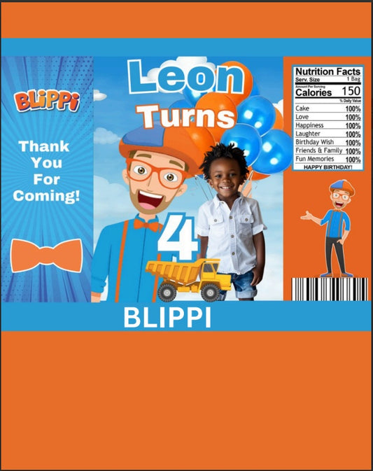 Blippi Party Favor