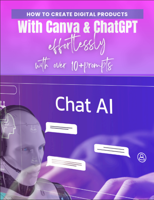 How To Create Digital Income With Canva & ChatGPT