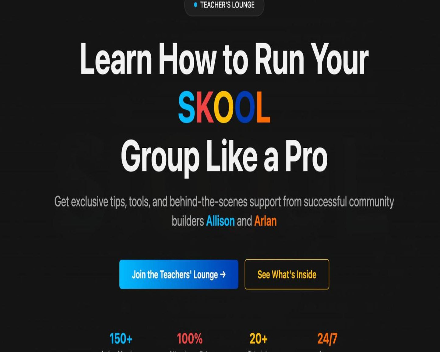 Membership Landing Page Prompt